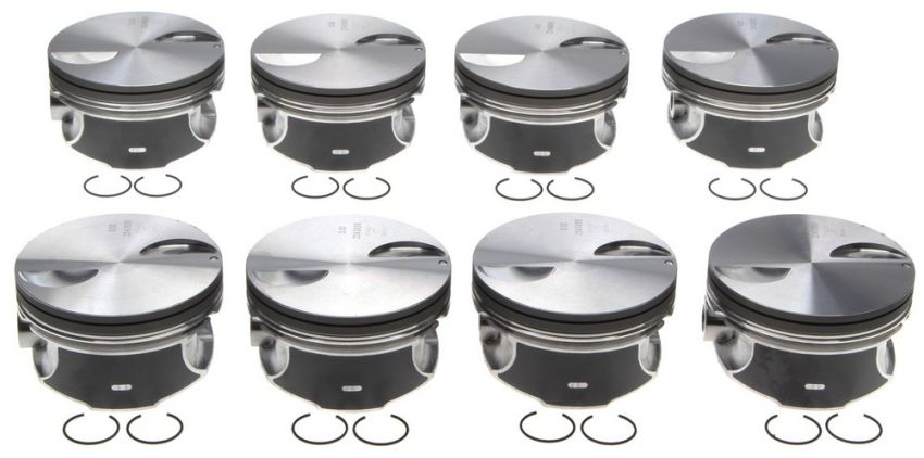 Mahle OE GM 6.2L L9H/ L92 07-09 0.50MM Piston Set (Set of 8)