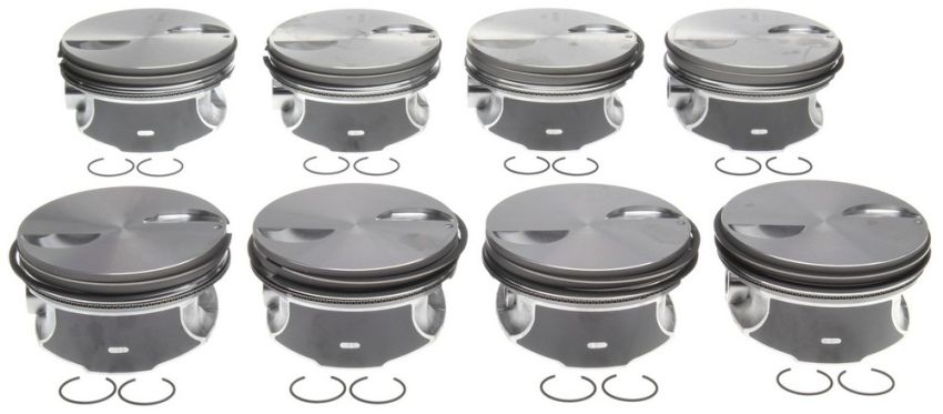 Mahle OE GM 6.2L L9H/ L92 07-09 1.00MM Piston With Rings Set (Set of 8)