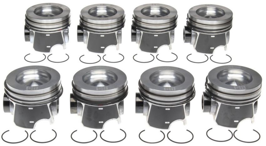 MAHLE 224-3953WR Engine Piston Set Pack of 8
