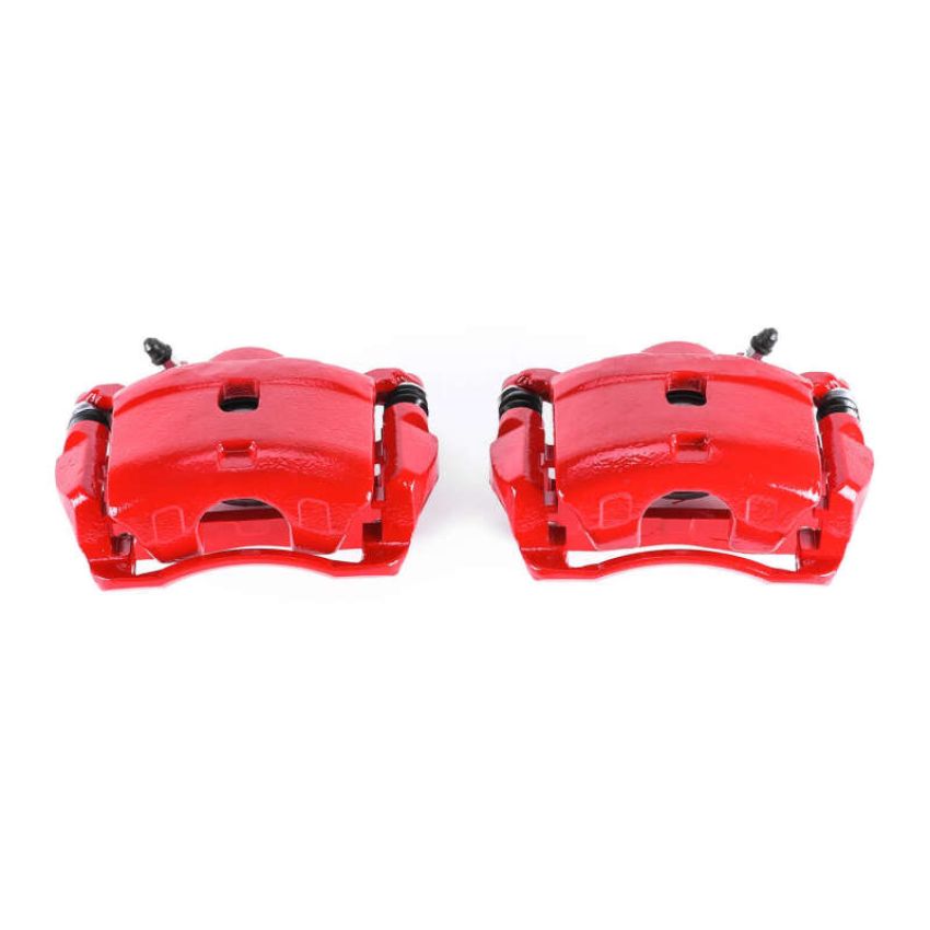 PowerStop S1446 Red Powder Coated Calipers