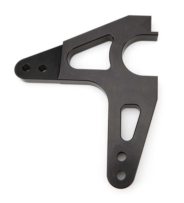MPD RACING MPD14135 RH Steering Arm Pavement Black Aluminum