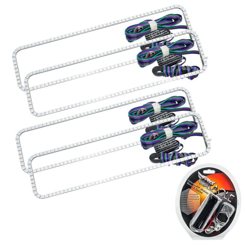 Oracle Lighting 2276-330 ColorSHIFT(tm) Dual Halo Kit, ColorSHIFT