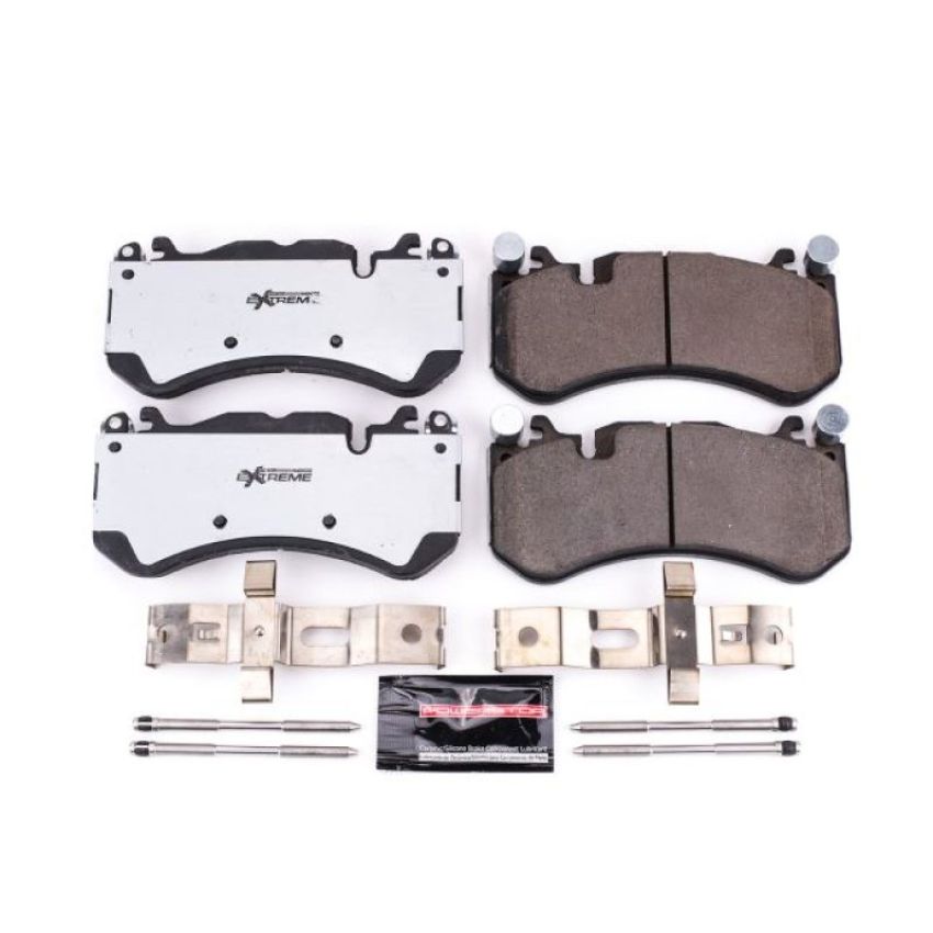 PowerStop Z26-1291 PowerStop - Z26 Performance Carbon-Fiber Ceramic Brake Pads with Hardware Kit