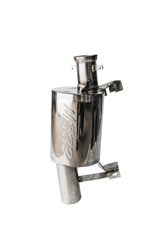 MBRP Exhaust 229T610 Trail Muffler; Bolt-on Design; Packed Muffler.
