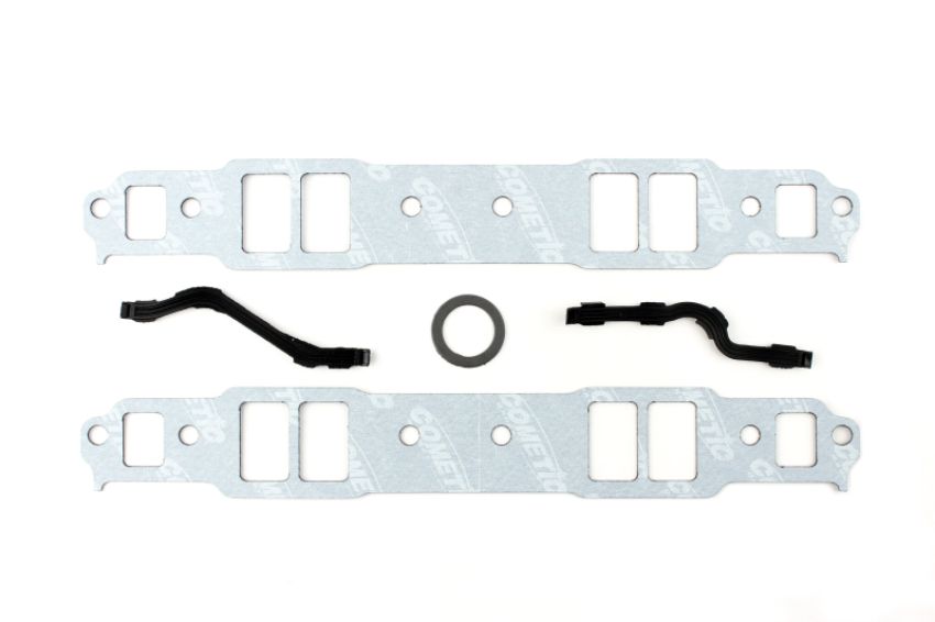 Cometic Gasket C15178FC Cometic Chevy Gen1 Small Block V8 .060in Fiber Intake Mani Gskt Kit-2.00in x 1.25in Port
