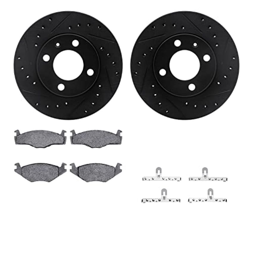 Dynamic Friction 8512-74002 Rotor Kit