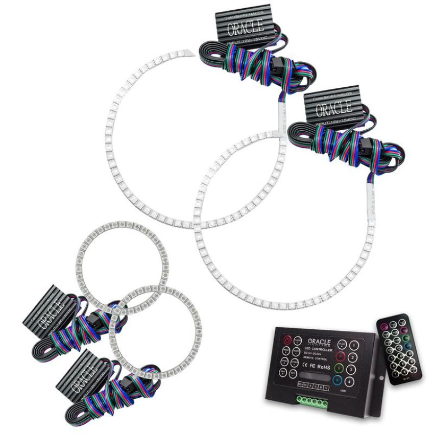 Oracle Lighting 2303-333 ColorSHIFT(tm) Halo Kit, ColorSHIFT(tm) 2.0