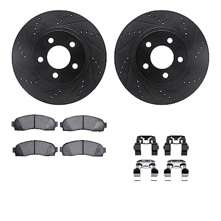 Dynamic Friction 8412-54058 Rotor Kit