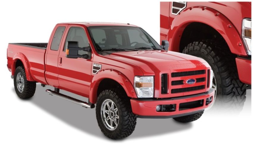 08-   Ford Super Duty Pocket Fender Flares 4pc