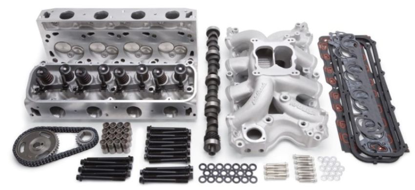 Edelbrock 20922 Power Package Top End Kit 351W Ford 451 Hp