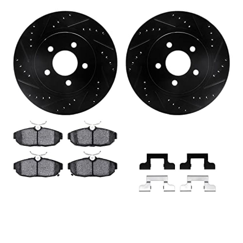 Dynamic Friction 8512-54042 Rotor Kit