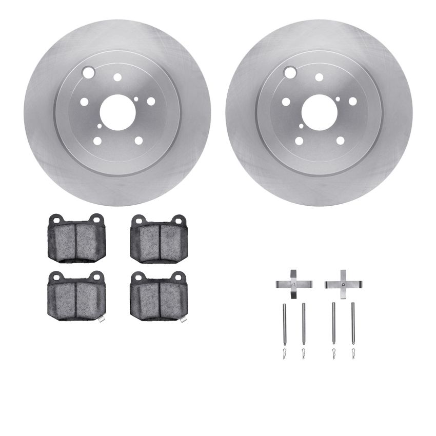 Dynamic Friction 6512-13156 Rotor Kit
