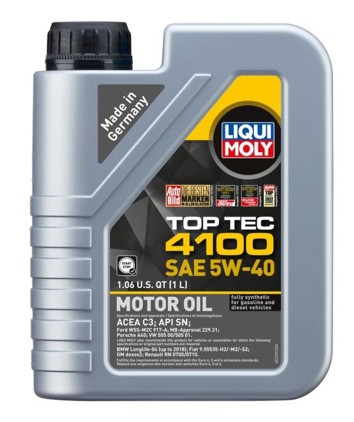 LIQUI MOLY 2329 Top Tec 4100 SAE 5W-40