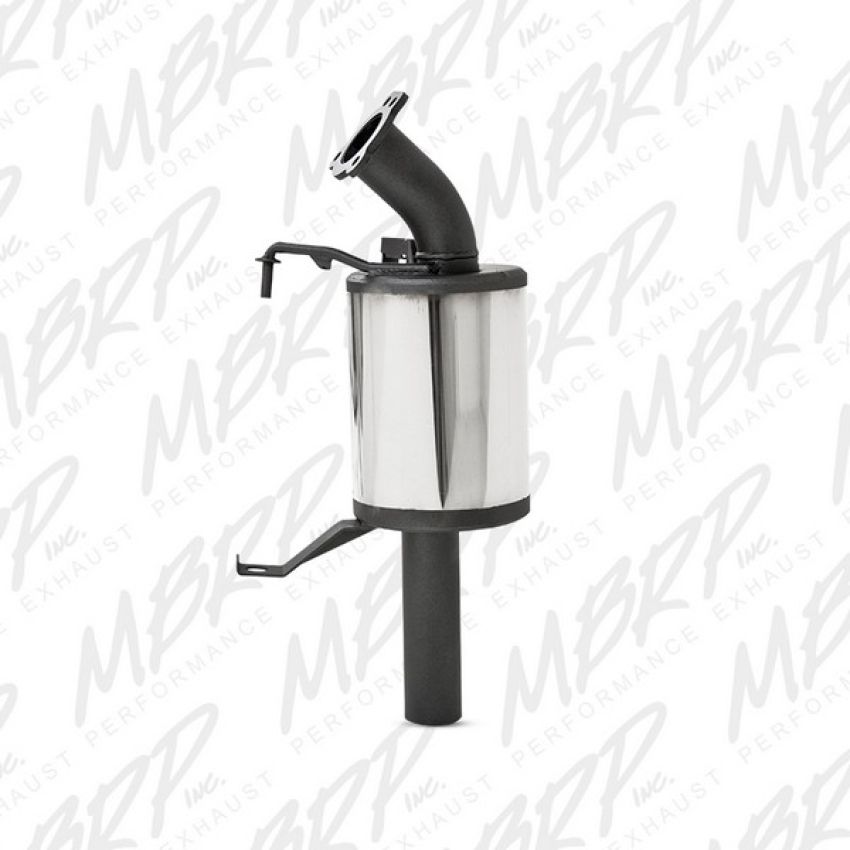 MBRP Exhaust 2331008 Race Muffler; Bolt-on Design; Packed Muffler.
