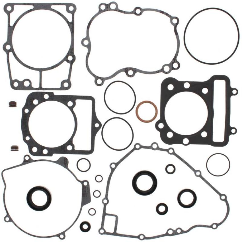 Vertex Pistons 811873 Vertex Gaskets 99-02 Kawasaki KVF300A Prairie 4x4 Complete Gasket Kit w/ Oil Seals
