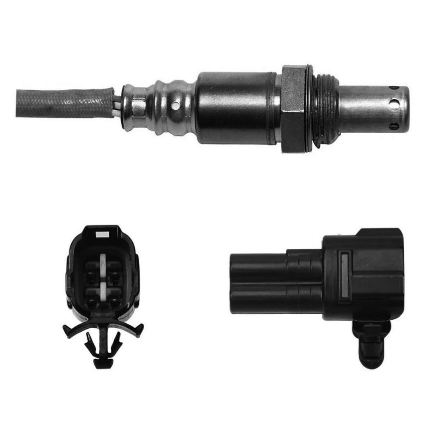 Denso 234-4300 Oxygen Sensor 4 Wire, Direct Fit, Heated, Wire Length: 19.21