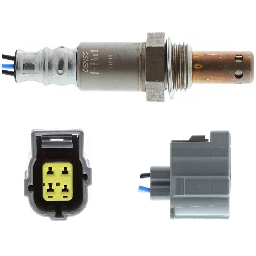 Denso 234-4744 Oxygen Sensor 4 Wire, Direct Fit, Heated, Wire Length: 11.81