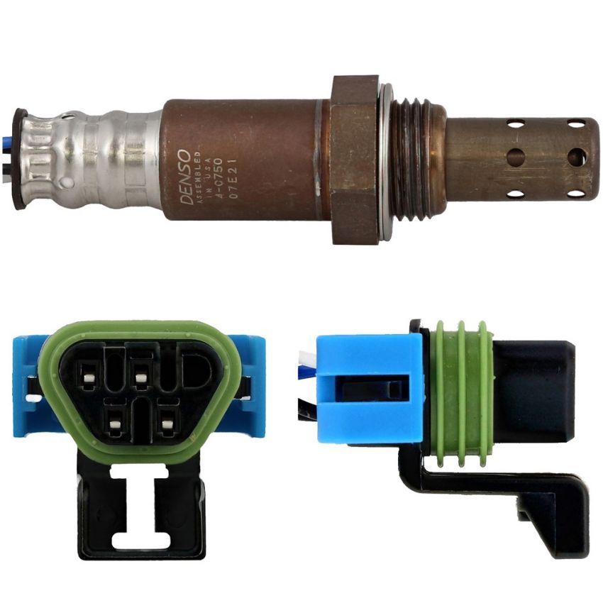 Denso 234-4815 Oxygen Sensor 4 Wire, Direct Fit, Heated, Wire Length: 12.24
