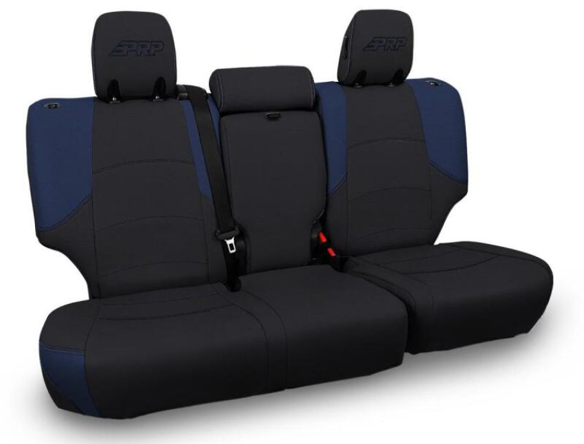 PRP Seats B067-06 PRP 11-24 Toyota 4Runner Rear Bench Cover - 5-seat model - Black/Navy Blue