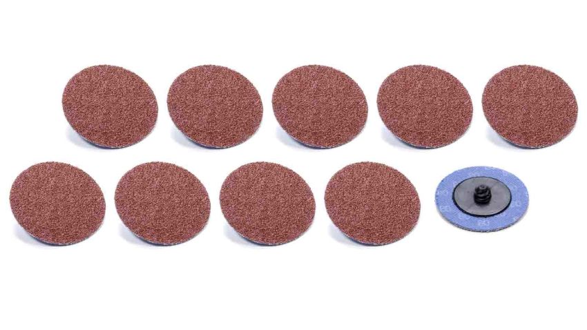 ALLSTAR PERFORMANCE ALL12106 Twist Lock Sanding Disc 2in 80 Grit 10pk