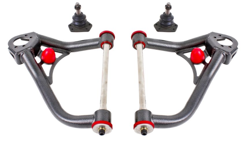 BMR Suspension AA005H A-arms, Upper, DOM, Non-adjustable, Polyurethane Bushings