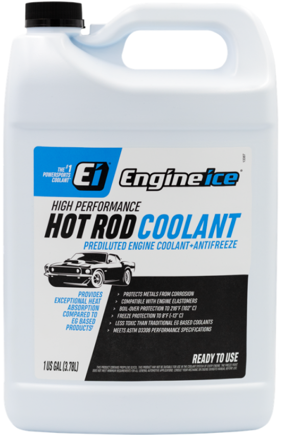 Engine Ice 13464 Hot Rod Coolant + Antifreeze Performance Automotive 1 Gal