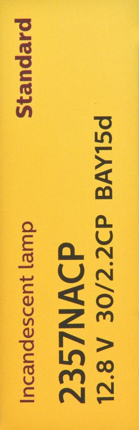 Philips 2357NACP Philips Standard Miniature 2357NA Pack of 10