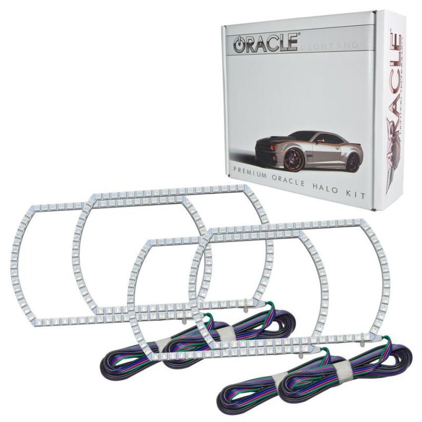 Oracle Lighting 2358-334 ColorSHIFT(tm) Halo Kit, Square Style, ColorSHIFT(tm) - No Controller