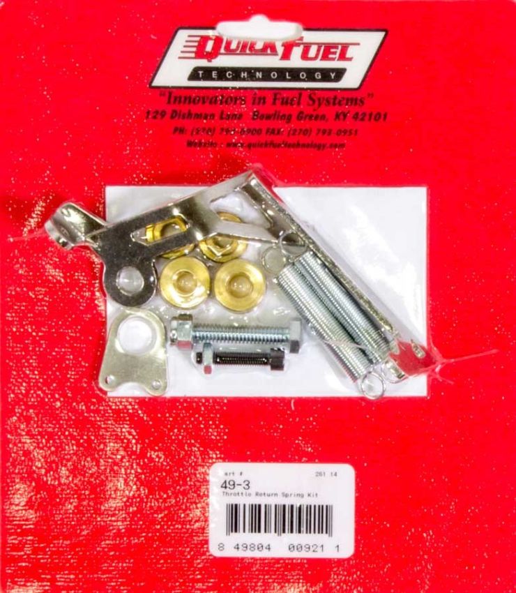 QUICK FUEL TECHNOLOGY QFT49-3 Throttle Return Spring Kit - Square Flange