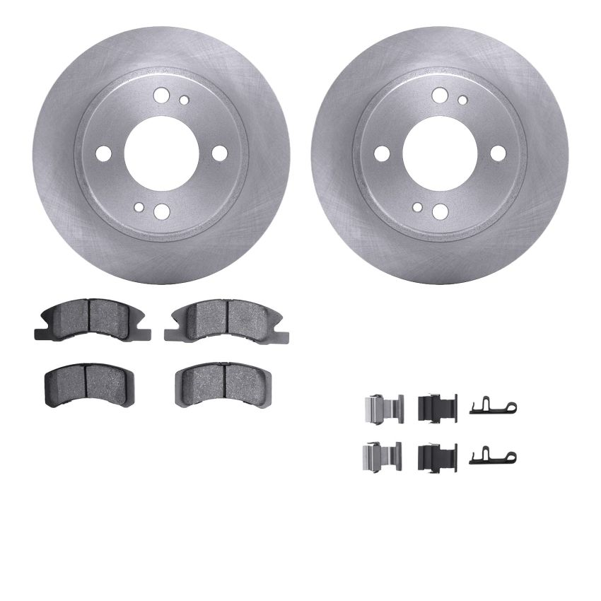 Dynamic Friction 6512-72260 Rotor Kit
