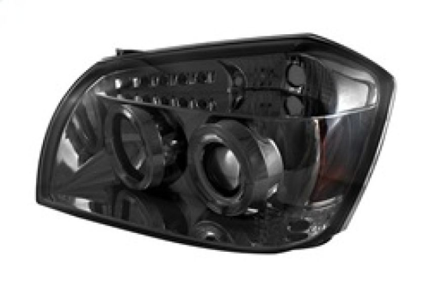 SPYDER 5009890 Projector Headlights - LED Halo - Smoke