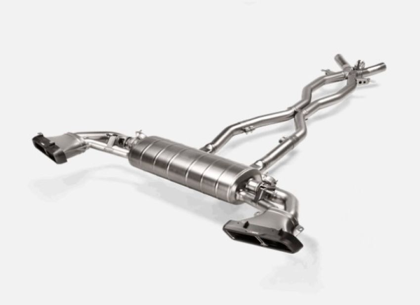 Akrapovic S-ME/TI/14H/1 2020+ Mercedes-AMG GLE 63S Coupe Evolution Line w/ and w/o Hitch- Titanium