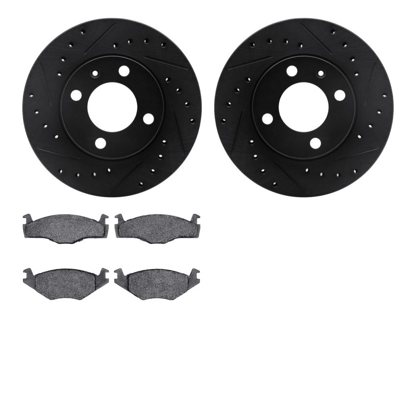 Dynamic Friction 8602-74003 Rotor Kit