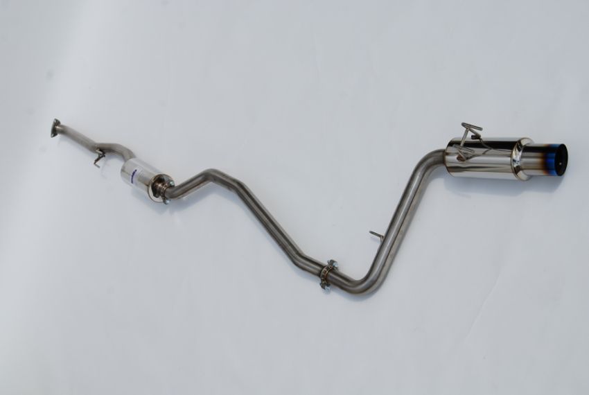 Invidia HS22HC6GT1STL 2022+ Honda Civic Sport (2.0N/A) 60mm N1 Cat Back Exhaust - TI Tips