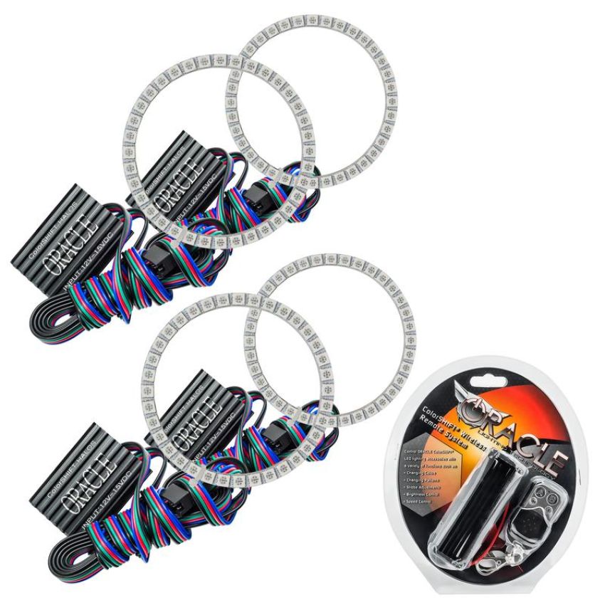 Oracle Lighting 2380-330 ColorSHIFT(tm) Dual Halo Kit, ColorSHIFT