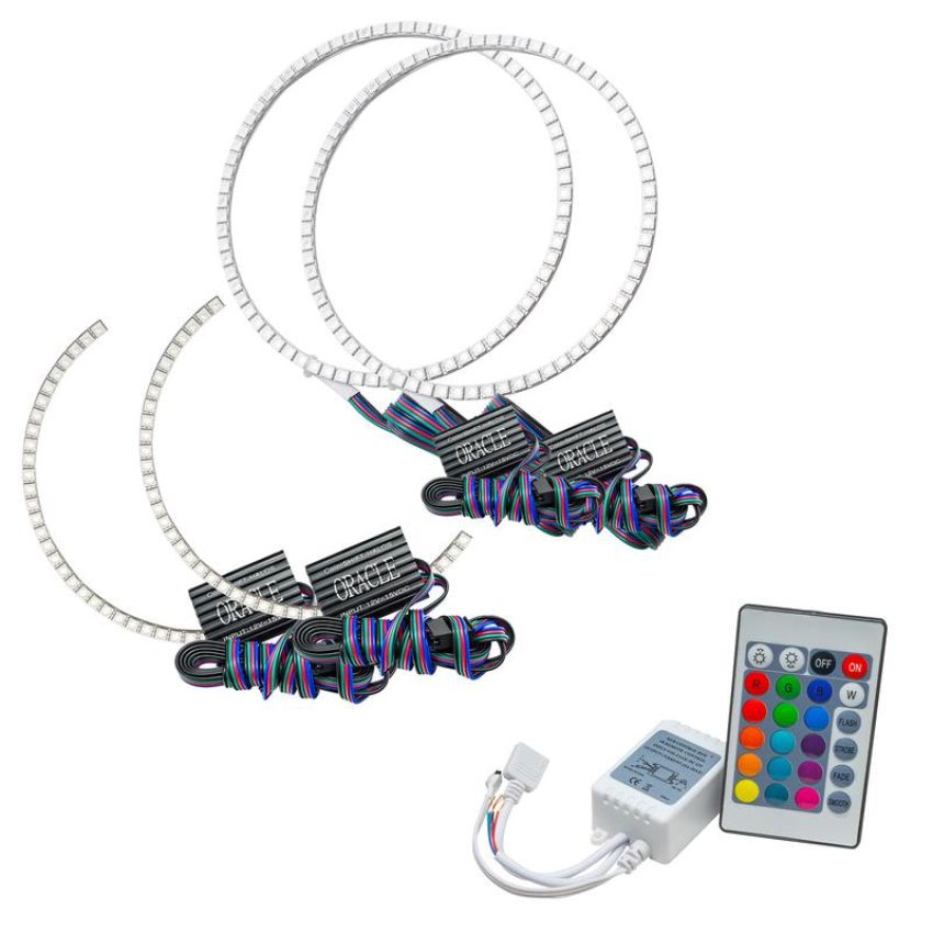 Oracle Lighting 2381-504 ColorSHIFT(tm) Dual Halo Kit, ColorSHIFT(tm) - Simple