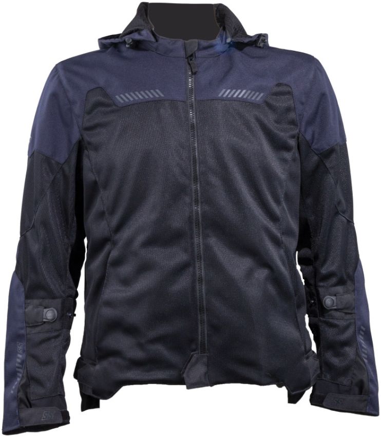 Speed and Strength 609870 Trial By Fire Mesh Jacket Navy - Small