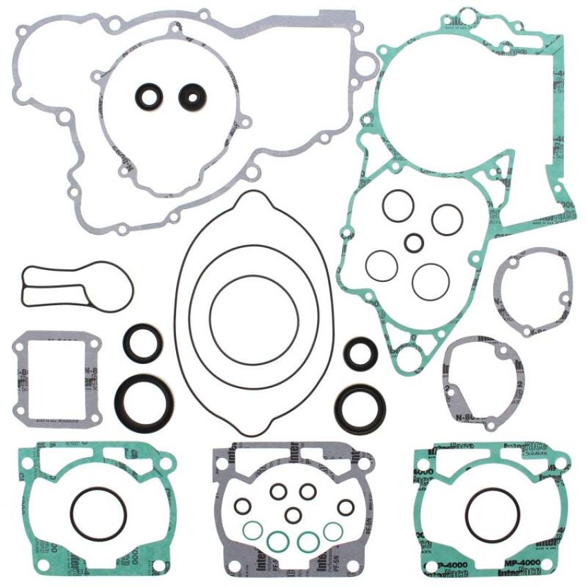 Vertex Pistons 811323 Vertex Gaskets 2004 KTM EXC 250 Complete Gasket Kit w/ Oil Seals
