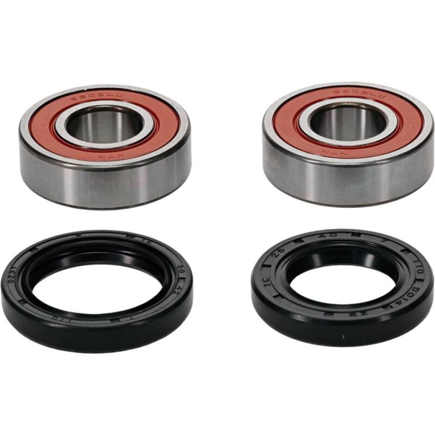 Pivot Works 25-1221-P Kawasaki Wheel Bearing Kit Premium Bearings