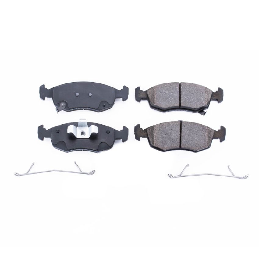 PowerStop 17-1568 PowerStop - Z17 Low-Dust Ceramic Brake Pads with Hardware