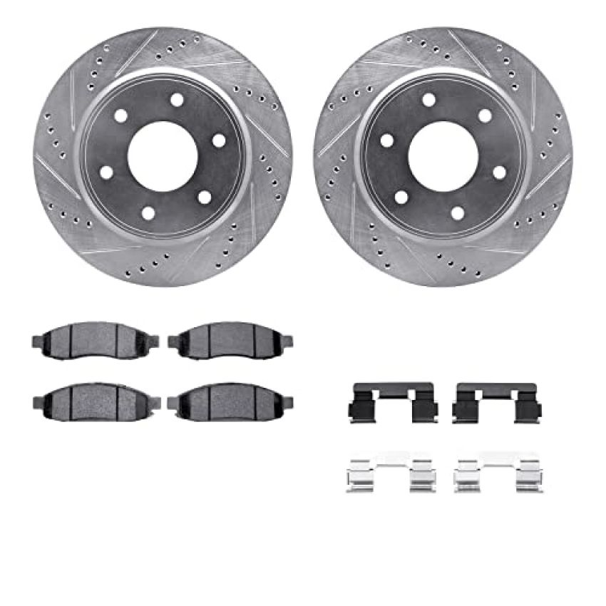 Dynamic Friction 7412-67003 Rotor Kit