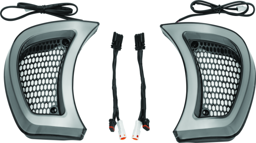 Kuryakyn 2947 Tracer Headlight Vent Accents Road Glide