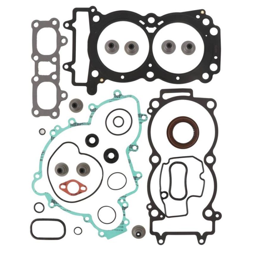 Vertex Pistons 8110005 Vertex Gaskets 2017 Polaris RZR XP 4 Turbo Complete Gasket Kit w/ Oil Seals