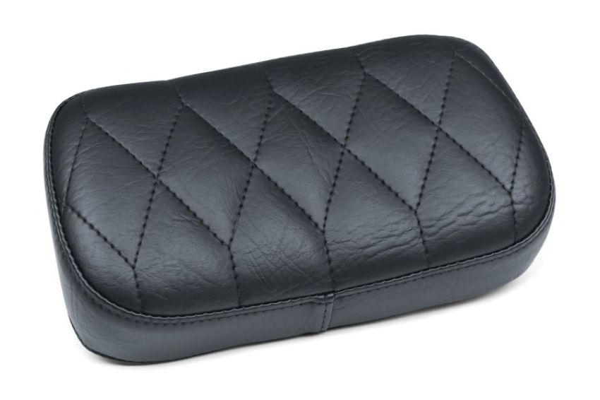 Mustang Motorcycle 76022 Mustang 14-21 Indian Chieftain,Chief,Dk Horse,Rdmaster,Vintage Passenger Backrest w/Stitch - Black