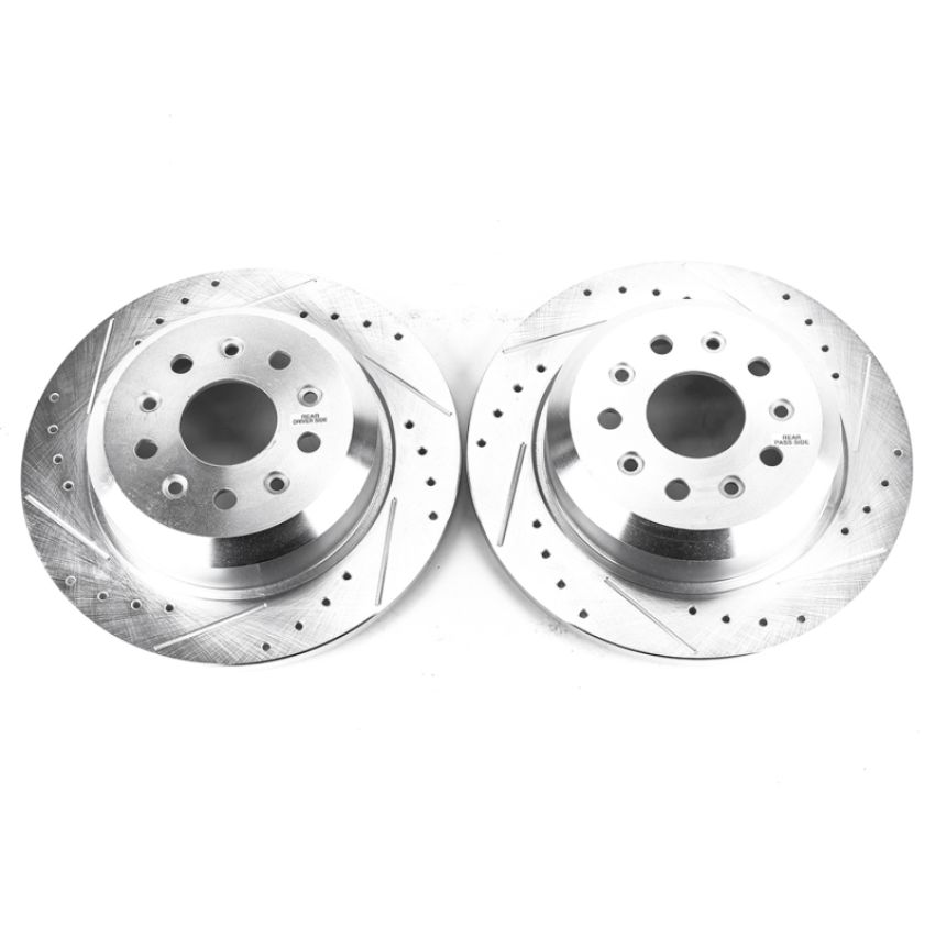 PowerStop AR8388XPR PowerStop Evolution Performance Drilled, Slotted & Plated Brake Rotor Pair
