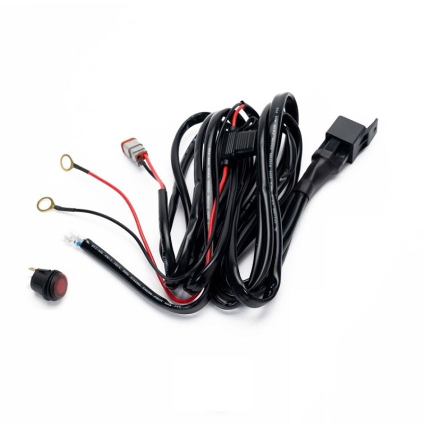 Putco 8772F Light Duty Wire Harness for Luminix LED Light Bar