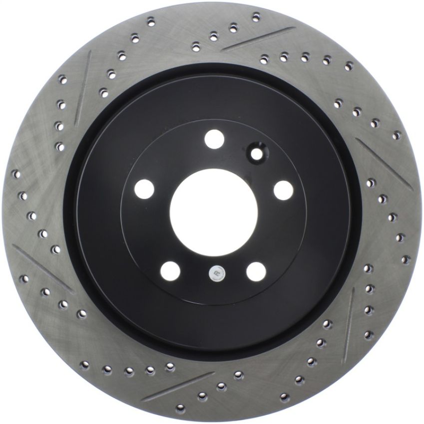 Stoptech 127.65137R Slotted & Drilled Sport Brake Rotor