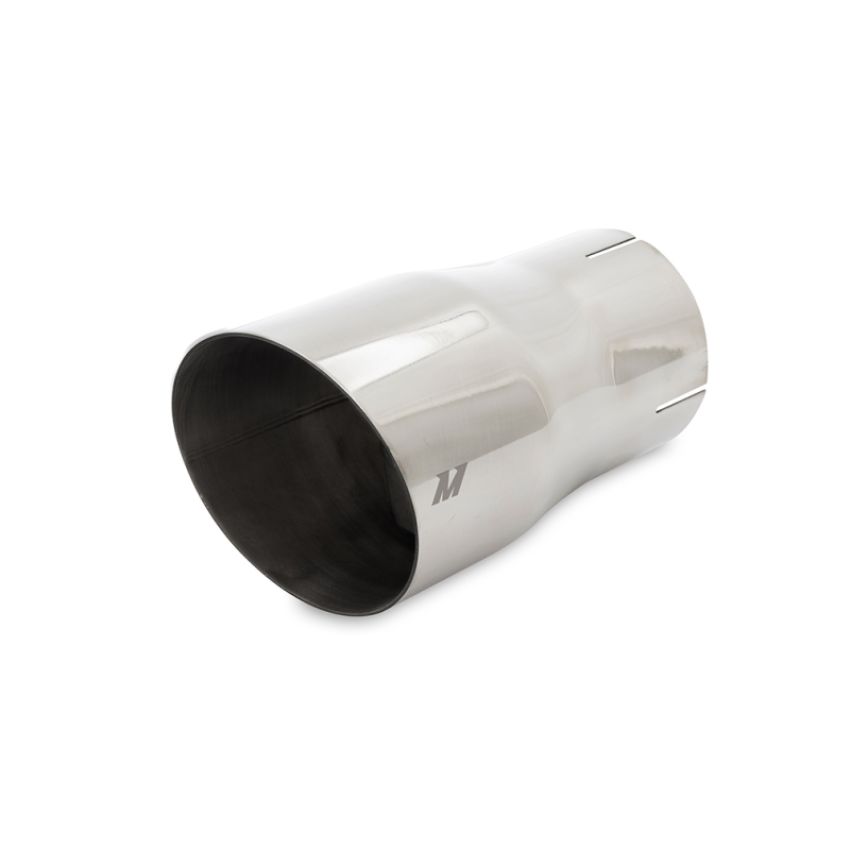 Mishimoto MMEXH-TIP-SWP Clamo-On Single Wall Exhaust Tip 5in Outlet - Polished