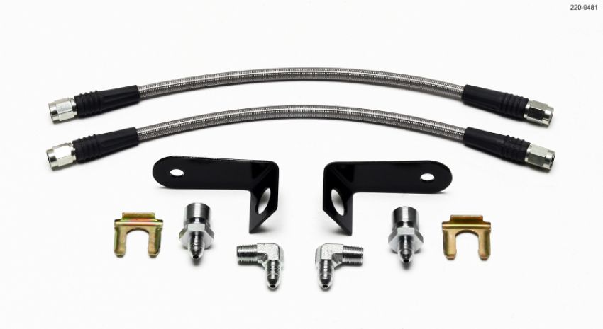 Wilwood 220-9481 Flexline Kit Front Kit Car w/FSL4 Caliper