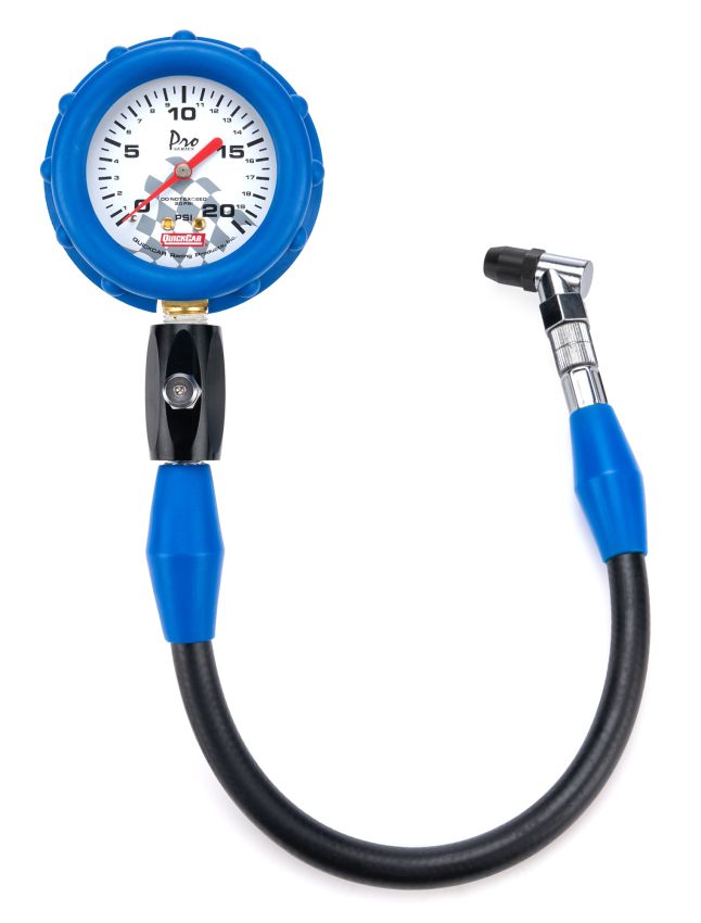 QUICKCAR RACING PRODUCTS QRP56-020 Tire Pressure Gauge 20 PSI